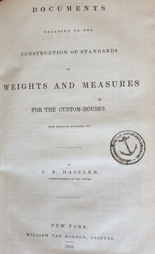 COMPARISO OF WEIGHTS AND MEASURES. HASSLER