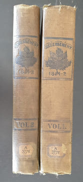 RECENSEMENT DES CANADAS EN 1851-1852. ASSEMBLEE LEGISLATIVE DU CANADA