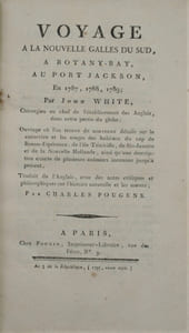 Voyage à la Nouvelle Galles du Sud, à Botany Bay, au Port Jackson, en 1787-1789