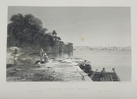 VUES PITTORESQUES DE L'INDE, DE LA CHINE ET DES BORDS DE LA MER ROUGE. ROBERTS EMMA ET ELLIOT R.