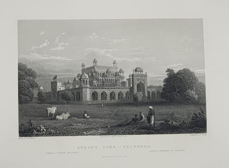 VUES PITTORESQUES DE L'INDE, DE LA CHINE ET DES BORDS DE LA MER ROUGE. ROBERTS EMMA ET ELLIOT R.