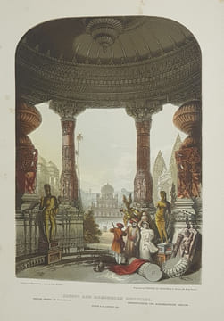 VUES PITTORESQUES DE L'INDE, DE LA CHINE ET DES BORDS DE LA MER ROUGE. ROBERTS EMMA ET ELLIOT R.