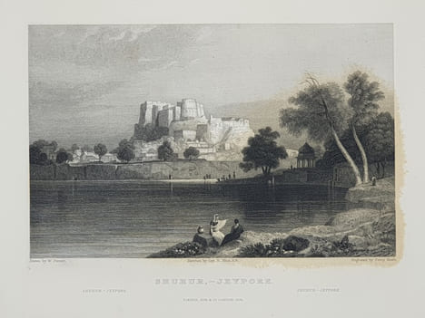 VUES PITTORESQUES DE L'INDE, DE LA CHINE ET DES BORDS DE LA MER ROUGE. ROBERTS EMMA ET ELLIOT R.