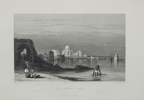 VUES PITTORESQUES DE L'INDE, DE LA CHINE ET DES BORDS DE LA MER ROUGE. ROBERTS EMMA ET ELLIOT R.