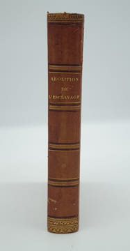 ABOLITION DE L'ESCLAVAGE DANS LES COLONIES ANGLAISES. DUPERRE