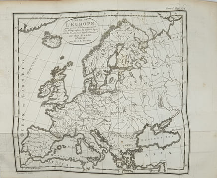 HISTOIRE DES DECOUVERTES ET DES VOYAGES FAITS DANS LE NORD. FORSTER J. RHEINHOLD