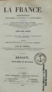 LA FRANCE DESCRIPTION GEOGRAPHIQUE STATISTIQUE ET TOPOGRAPHIQUE