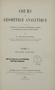 COURS DE GEOMETRIE ANALYTIQUE