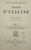 TRAITE D'ANALYSE. PICARD EMILE