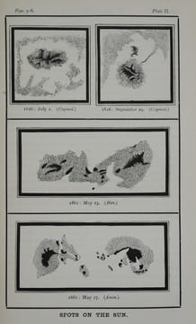 A HANDBOOK OF DESCRIPTIVE ASTRONOMY. CHAMBERS GEORGES