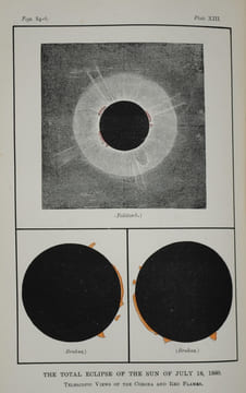 A HANDBOOK OF DESCRIPTIVE ASTRONOMY. CHAMBERS GEORGES