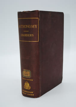 A HANDBOOK OF DESCRIPTIVE ASTRONOMY. CHAMBERS GEORGES