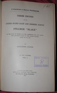 THREE CRUISES OF THE UNITED STATES COAST AND GEODETIC SURVEY