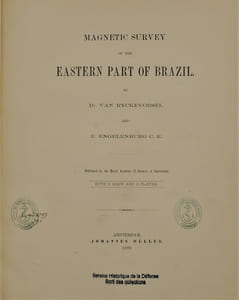 MAGNETIC SURVEY OF THE EASTERN PART OF BRAZIL