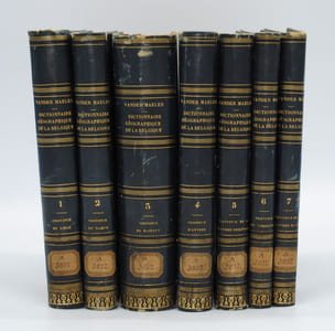 DICTIONNAIRE GEOGRAPHIQUE DE LA BELGIQUE