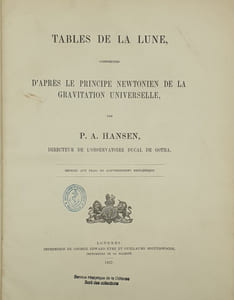TABLES DE LA LUNE