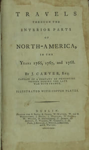 Travels Throught the interior parts of North-America in the year 1766,1767 and 1768,....illustrated with copper plates .
