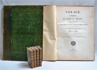 Voyage à Méroé, au fleuve blanc au-delà de Fazoql dans le midi du royaume de Sennâr, à Syouah et dans cinq autres oasis fait dans les années 1819, 1820, 1821, et 1822.
