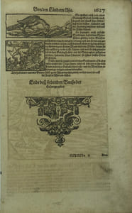 Afrique par Sébastien Munster extrait de la Cosmographie universelle (XVIe).