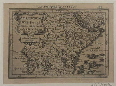 Le royaume Abyssin , ABISSINORUM SIVE Pretiosi Ioannis Imperium 