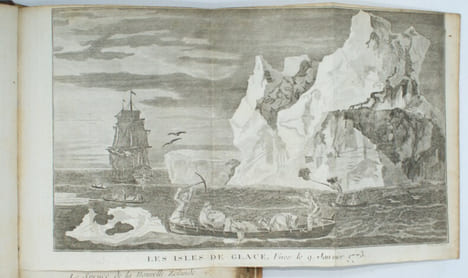 Voyage dans l'hémisphère austral et autour du monde sur les vaisseaux de Roi l'Aventure & la Résolution en 1772, 1773, 1774 & 1775.. COOK (James).
