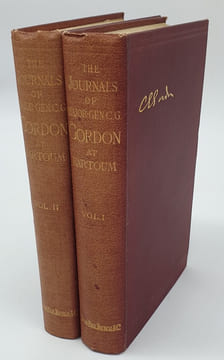 THE JOURNALS OF MAJOR-GENERAL C.G.GORDON, C.B. AT KARTOUM. HAKE A. EGMONT