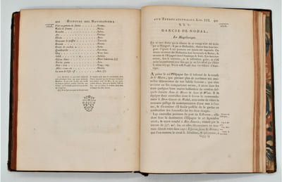 Histoire des Navigations aux Terres Australes contenant ce que l'on sait des mœurs et des productions des Contrées découvertes jusqu'à ce jour; & où il est traité de l'utilité d'y faire de plus amples découvertes & des moyens d'y former un établissement. 