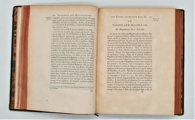 Histoire des Navigations aux Terres Australes contenant ce que l'on sait des mœurs et des productions des Contrées découvertes jusqu'à ce jour; & où il est traité de l'utilité d'y faire de plus amples découvertes & des moyens d'y former un établissement. 