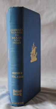 THE VOYAGE OF PEDRO ALVARES CABRAL TO BRAZIL AND INDIA. GREENLEE