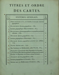 Atlas ou recueil de cartes géographiques.