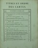 Atlas ou recueil de cartes géographiques.. Gosselin, Pierre-François-Joseph.