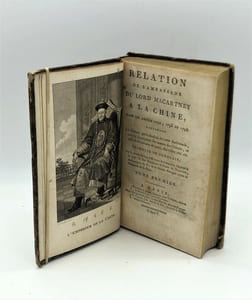 Relation de l'ambassade du Lord Macartney à la Chine dans les années 1792, 1793 et 1794; contenant les diverses particularités de cette ambassade, la description des Moeurs des Chinois, et celle de l'intérieur du pays, etc. etc. 