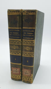 DICTIONNAIRE DES TERMES DANS LES SCIENCES NATURELLES