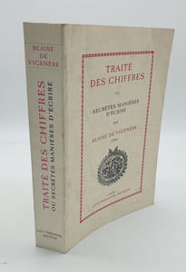 TRAITE DES CHIFFRES OU SECRETES MANIERES D'ECRIRE