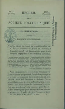 Recueil de la Société polytechnique, ou Recueil industriel, manufacturier, agricole et commercial, de la salubrité publique et des beaux-arts, et des ...