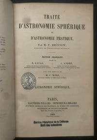 Traité d'astronomie sphérique et d'astronomie pratique.