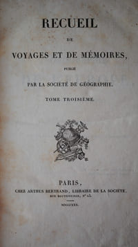 RECUEIL DE VOYAGES ET DE MEMOIRES, OROGRAPHIE DE L'EUROPE