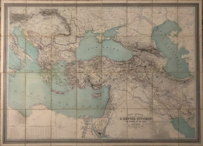 Carte générale de l'Empire Ottoman en Europe et en Asie