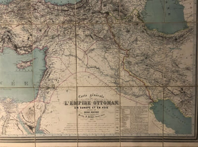 Carte générale de l'Empire Ottoman en Europe et en Asie
