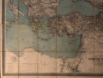 Carte générale de l'Empire Ottoman en Europe et en Asie