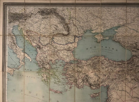 Carte générale de l'Empire Ottoman en Europe et en Asie. KIEPERT (Heinrich).