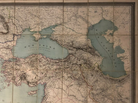 Carte générale de l'Empire Ottoman en Europe et en Asie. KIEPERT (Heinrich).