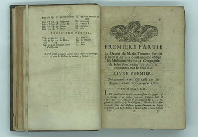 Mémoires historiques sur les missions des Indes orientales présentés au Souverain Pontife Benoît XIV. 