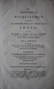 AN HISTORICAL DISQUISITION .........INDIA