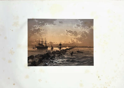 Voyage pittoresque à travers l'Isthme de Suez. Album des souverain
