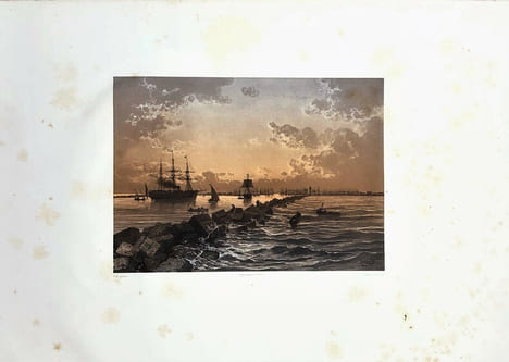 Voyage pittoresque à travers l'Isthme de Suez. Album des souverain. FONTANE (Marius), RIOU (Édouard), CICERI (Eugène)