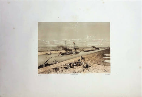 Voyage pittoresque à travers l'Isthme de Suez. Album des souverain. FONTANE (Marius), RIOU (Édouard), CICERI (Eugène)