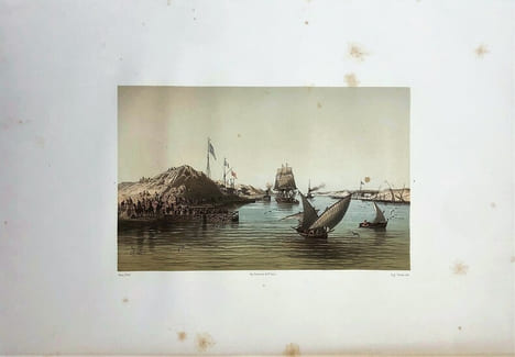 Voyage pittoresque à travers l'Isthme de Suez. Album des souverain. FONTANE (Marius), RIOU (Édouard), CICERI (Eugène)