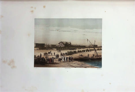 Voyage pittoresque à travers l'Isthme de Suez. Album des souverain. FONTANE (Marius), RIOU (Édouard), CICERI (Eugène)