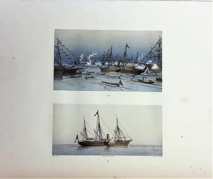 Voyage pittoresque à travers l'Isthme de Suez. Album des souverain. FONTANE (Marius), RIOU (Édouard), CICERI (Eugène)